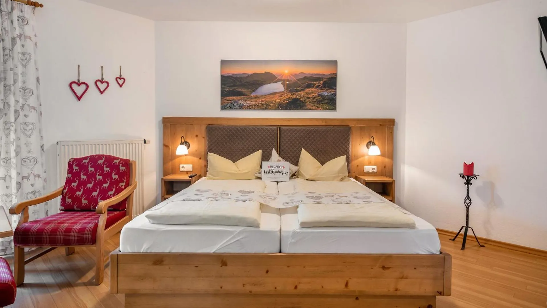 Апартаменты Ferienwohnung Bruennstein-Zimmer 31 Обераудорф